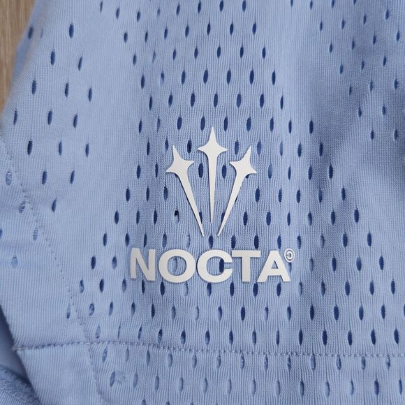 Nike X NOCTA Shorts Men Medium Blue Drake NRG Exclusive Friends And Family *Flaw - Picture 9 of 16